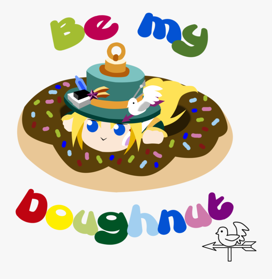 Doughnut Clipart Valentine, Transparent Clipart