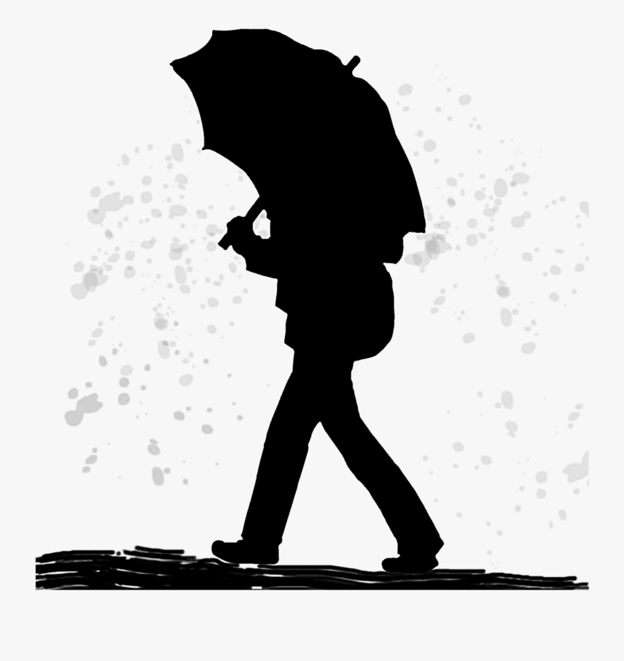 Woman-1666281 - Orang Pake Payung, Transparent Clipart