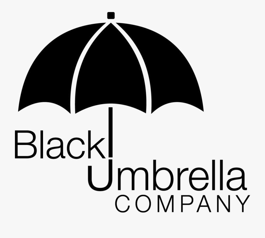 Black And White Company Logo, Transparent Clipart