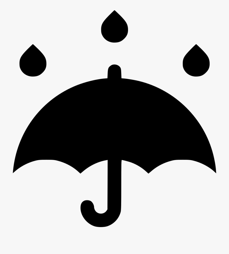 Umbrella Rain Weather Forecast - Weather Forecast Icon Rainy, Transparent Clipart
