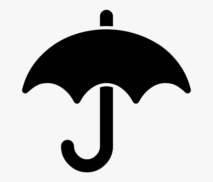 Umbrella Font Awesome - Umbrella Icon Vector Free, Transparent Clipart