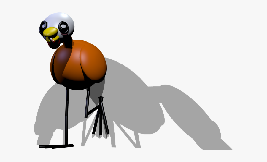 Chciken Skmoking0001 - Cartoon, Transparent Clipart