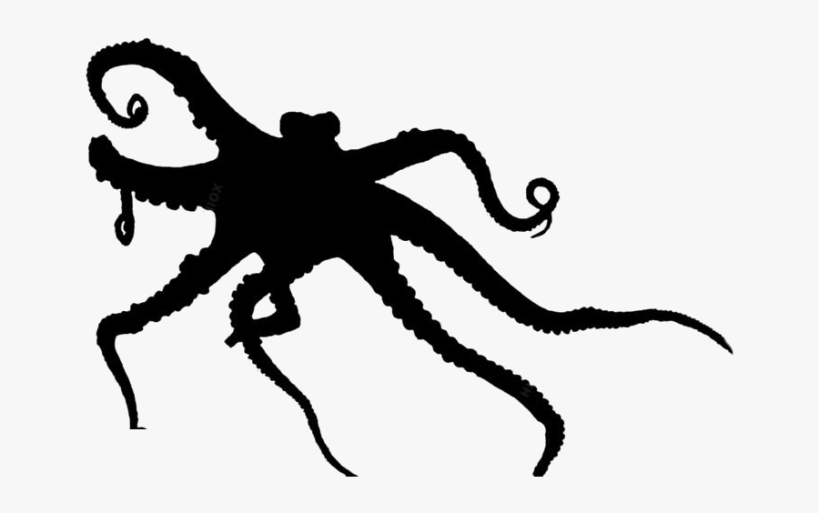 Transparent Octopus Png Clip Art - Underwater Life Png, Transparent Clipart