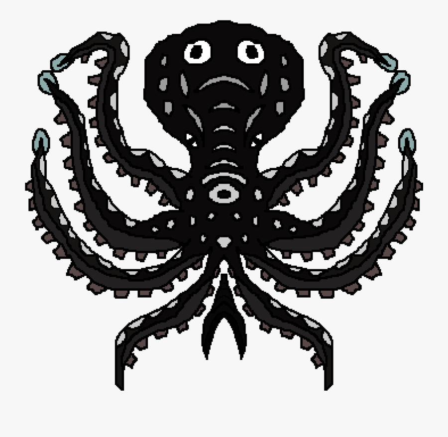 Habitat Drawing Octopus - Illustration, Transparent Clipart