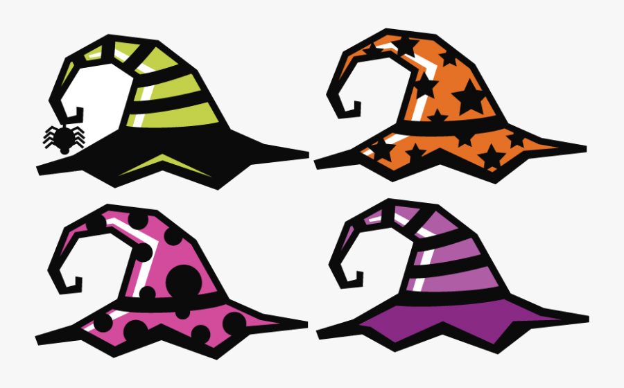 Witch Hat Halloween Hats Royalty Free Stock Rr Collections - Clip Art, Transparent Clipart