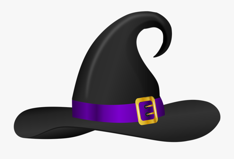 Transparent Witch Hat Png - Chapeau De Sorcière Dessin Couleur, Transparent Clipart