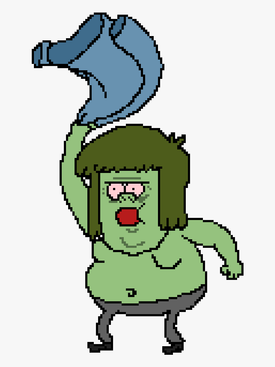 Mr Muscle Regular Show, Transparent Clipart