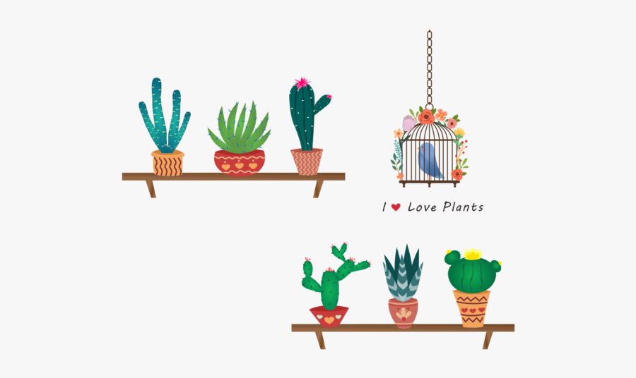 Love Plants, Transparent Clipart