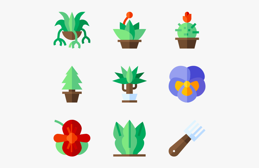 House Plants, Transparent Clipart