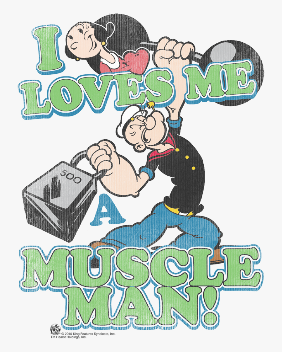 Popeye Gym, Transparent Clipart