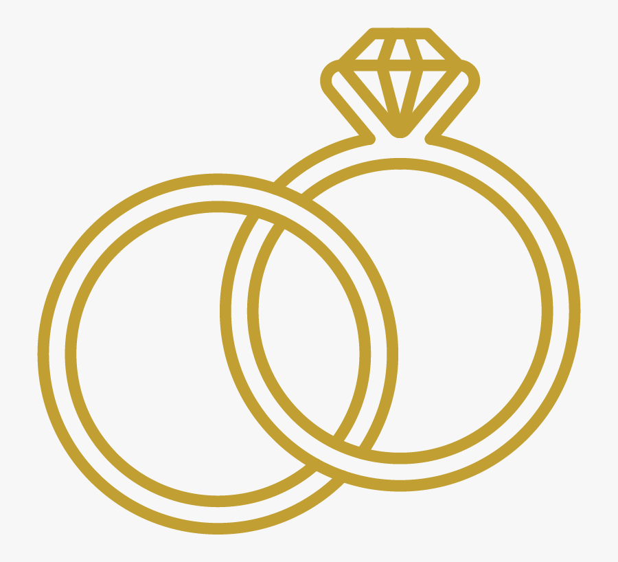 Rings Icon - Icon Wedding Rings Png, Transparent Clipart