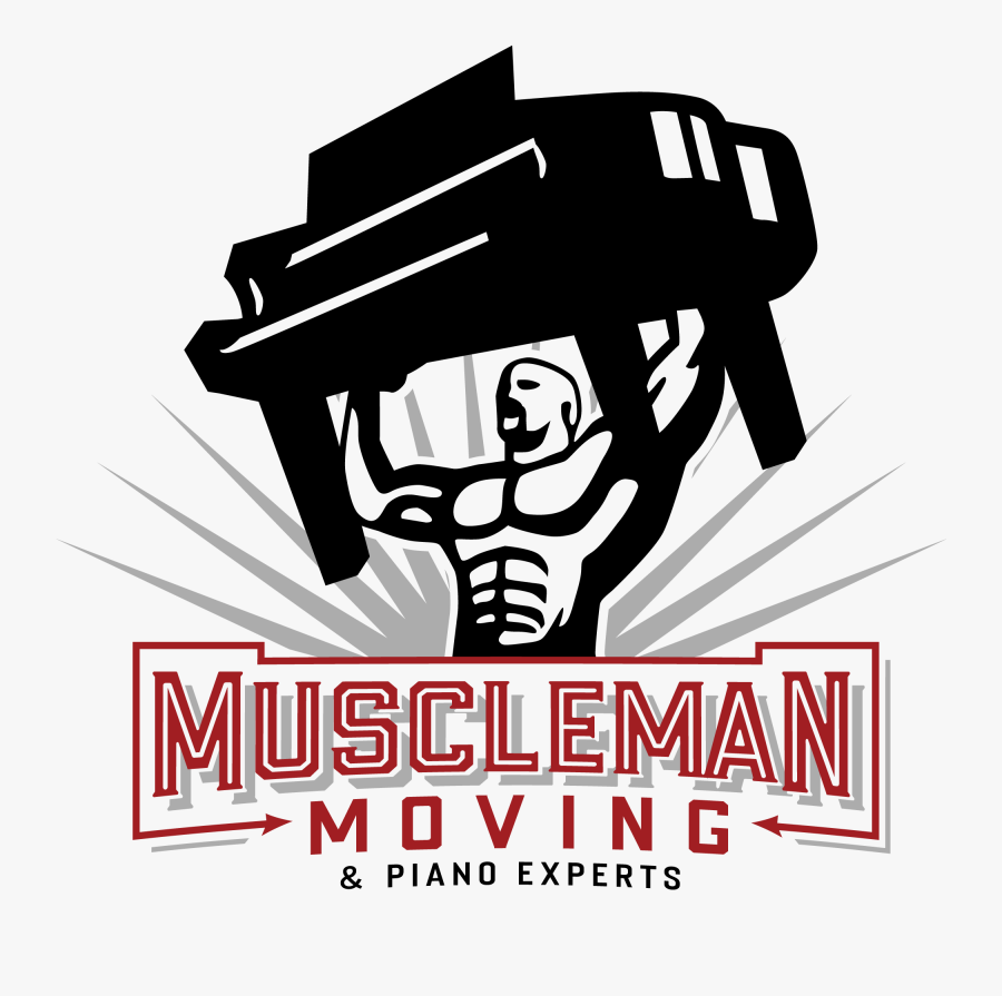 Get Moving - Muscle Man Moving & Piano Experts, Transparent Clipart