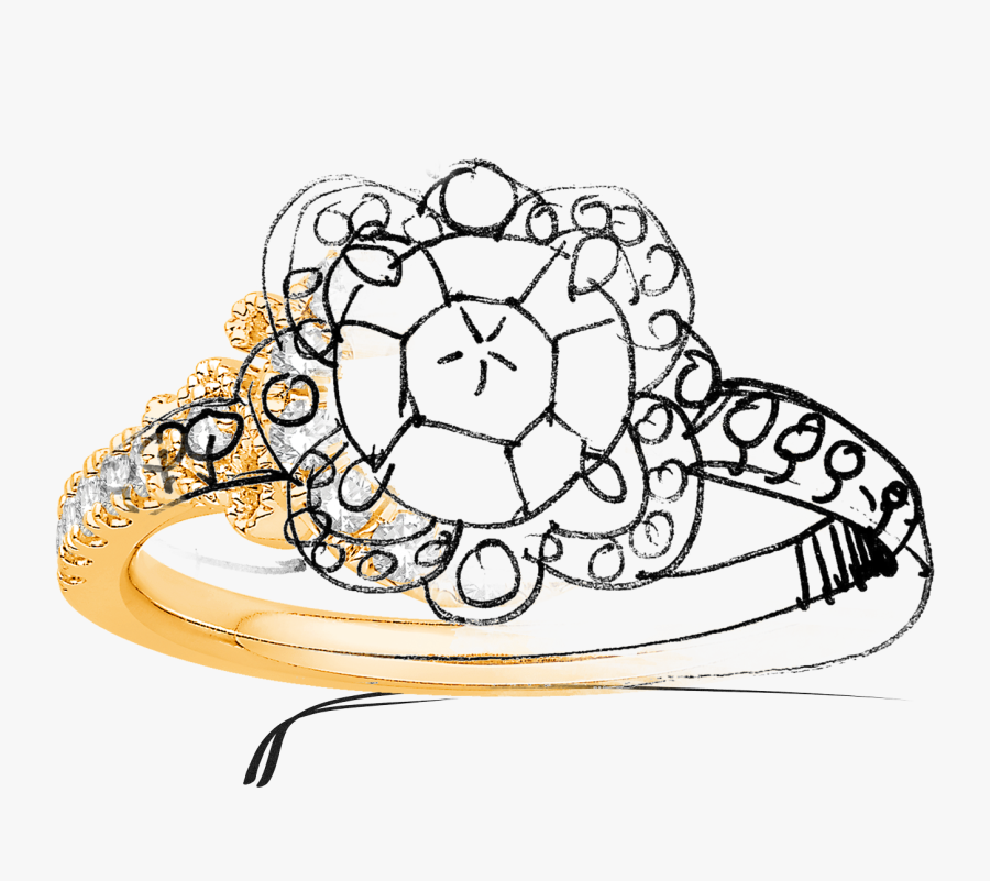 Customize The Ring Of Your Dreams - Illustration, Transparent Clipart