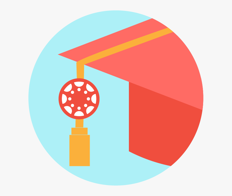 Canvs For Instructors Icon - Circle, Transparent Clipart