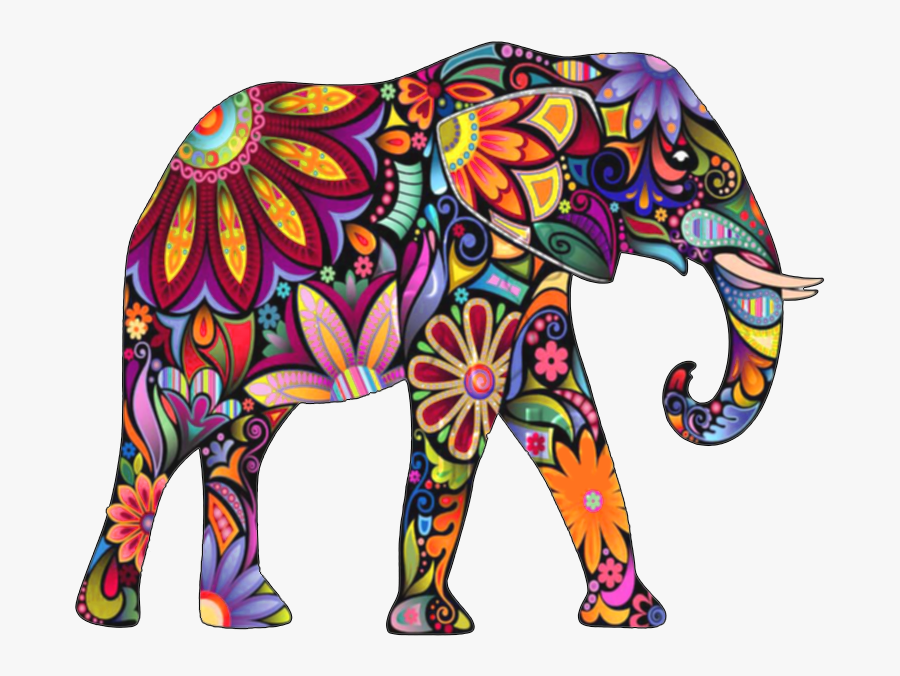 Graphic Web Design - Elefante De La Suerte Png, Transparent Clipart