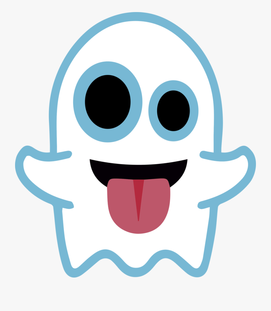 Ghost, Emoji, Halloween, Emoticons, Emojis - Emot Hantu Png, Transparent Clipart