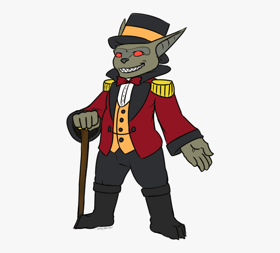 Goblin Ringleader - Cartoon, Transparent Clipart