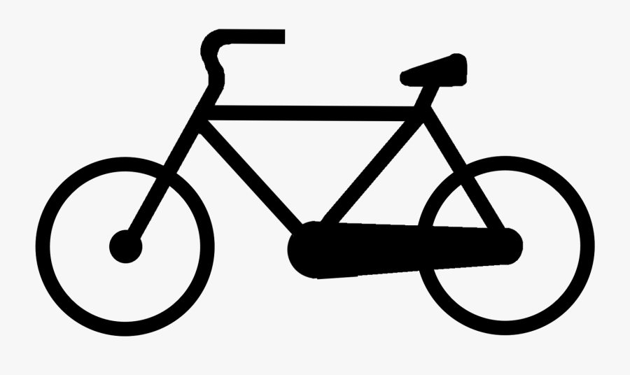 Bicycle Part,bicycle Wheel,bicycle Tire,bicycle Frame,clip - Cycle Crossing Traffic Sign, Transparent Clipart