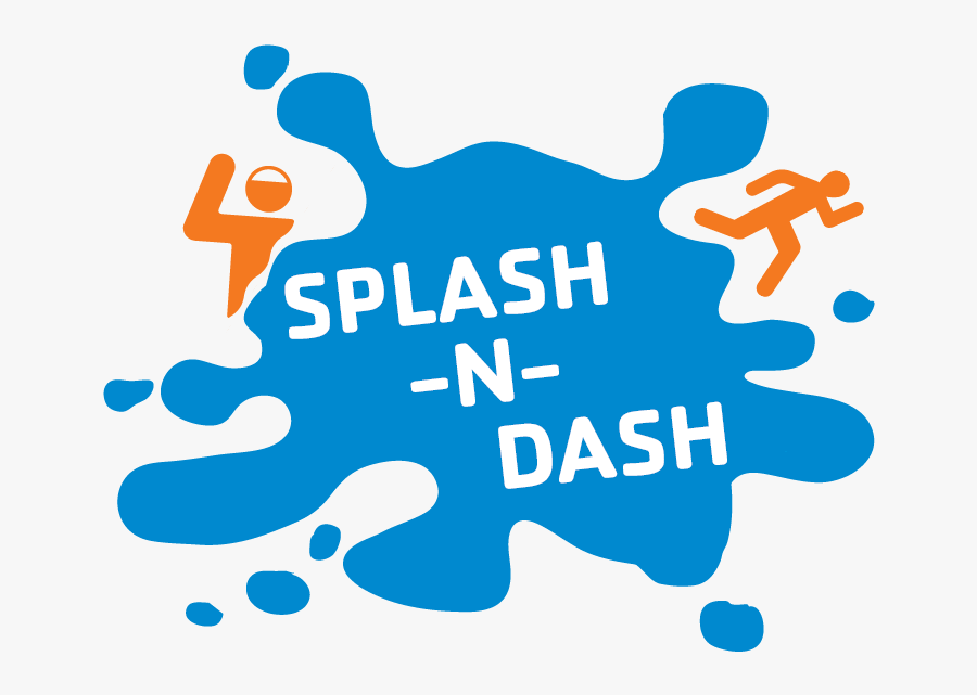 Splash N Dash Logo No Date - Splash N Dash Ymca, Transparent Clipart