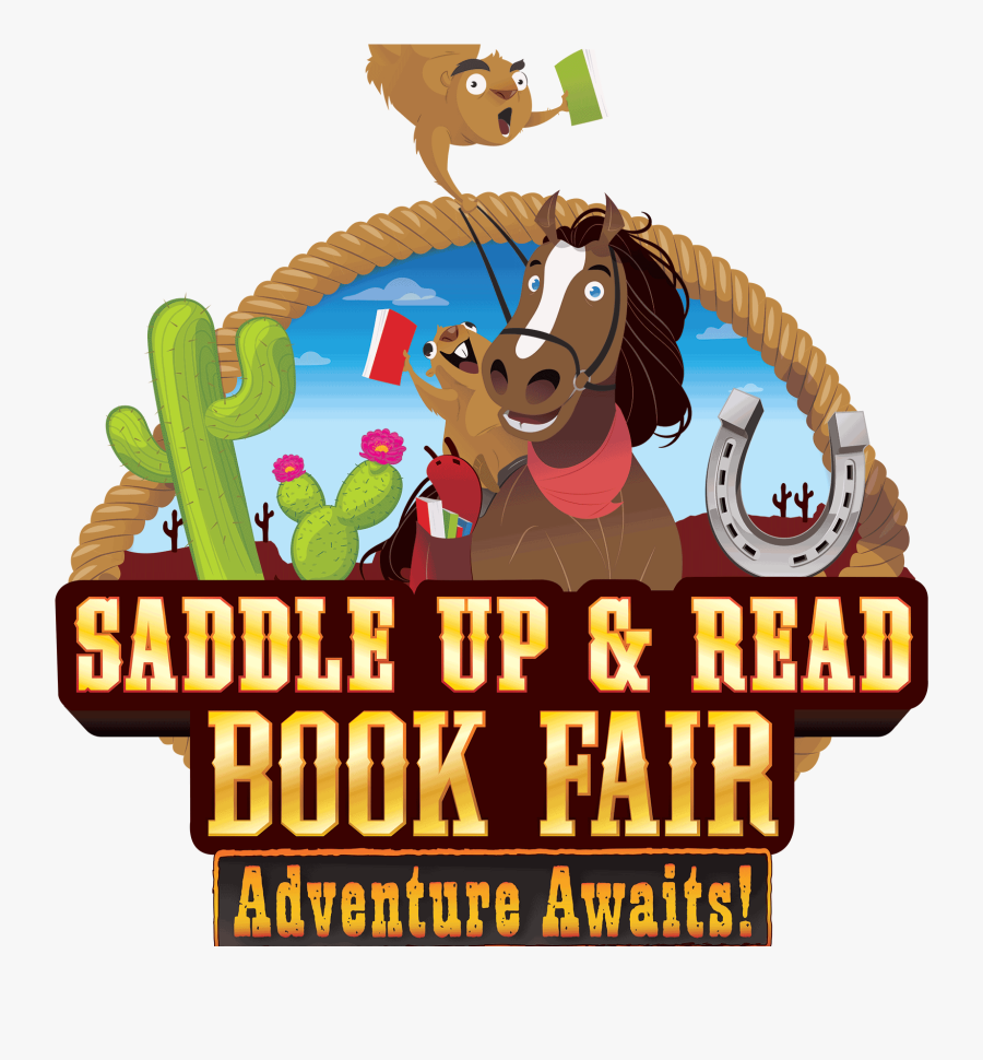Saddle Up And Read, Transparent Clipart