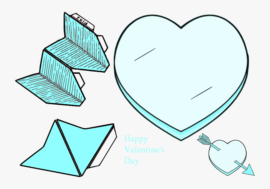 Pencil Pals Valentine Pencil - Heart, Transparent Clipart