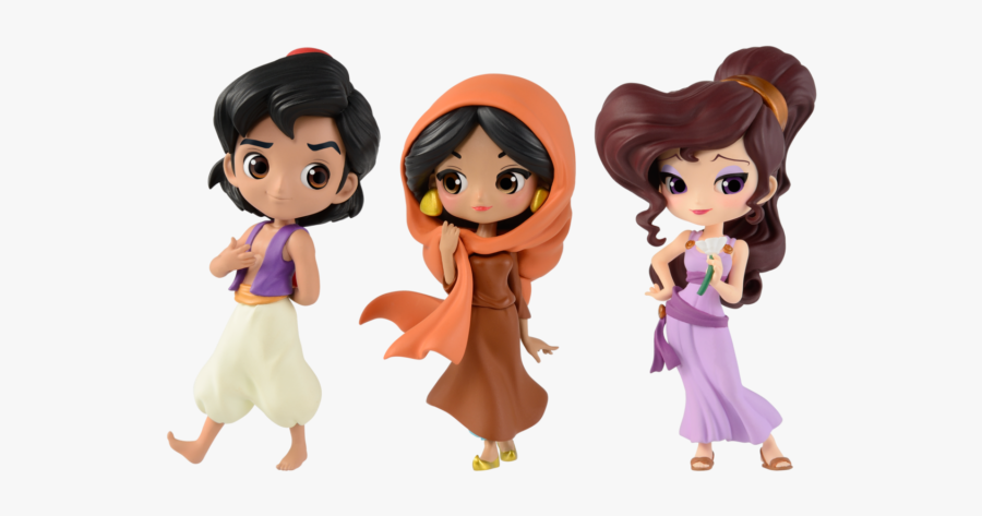 Q Posket Jasmine Aladdin, Transparent Clipart