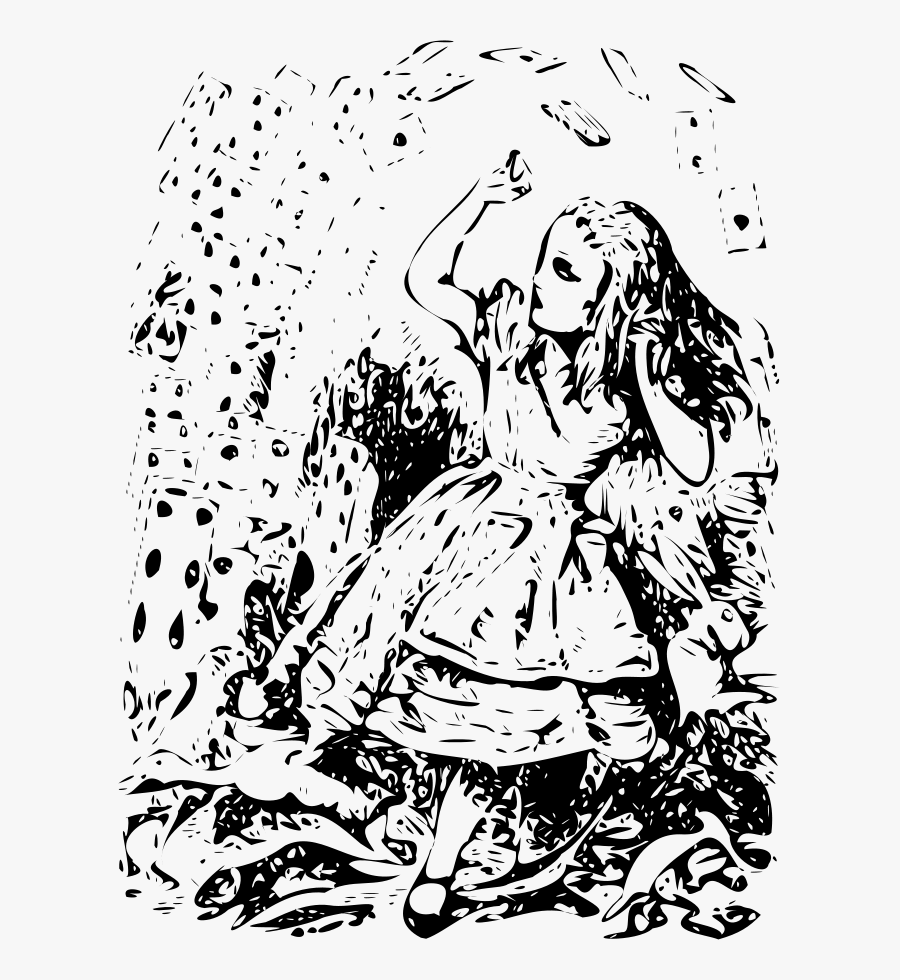 Alice 42 Svg Clip Arts - Alice's Adventures In Wonderland Alice, Transparent Clipart