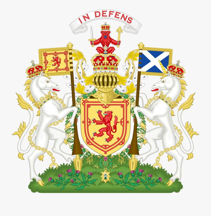 Transparent Quartering Act Clipart - Scottish Coat Of Arms, Transparent Clipart