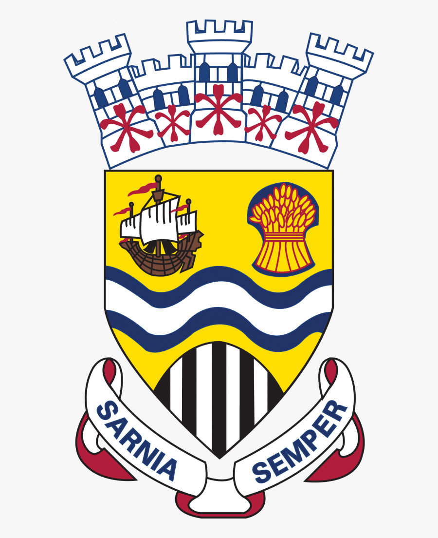 Sarnia Crest - City Of Sarnia Logo, Transparent Clipart
