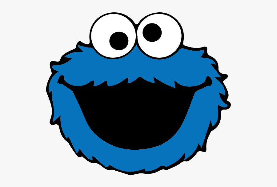 Sesame Street Cartoon Cookie Monster, Transparent Clipart