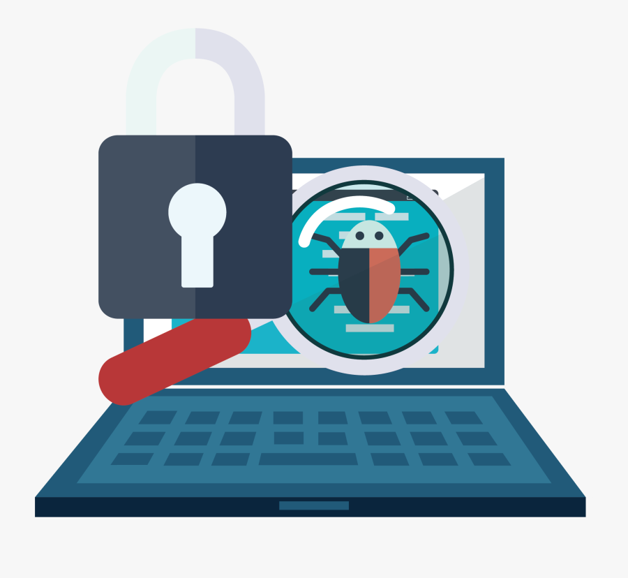 Crime Clipart Cyber Criminal - Computer Virus Png Logo, Transparent Clipart