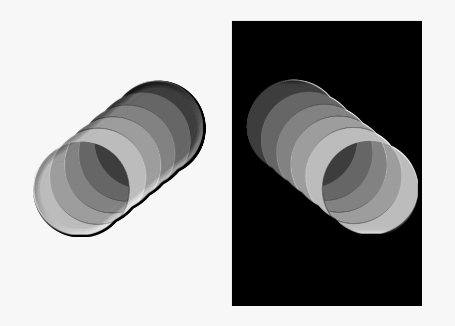 Cylinder Cell Shaded Styling - Circle, Transparent Clipart