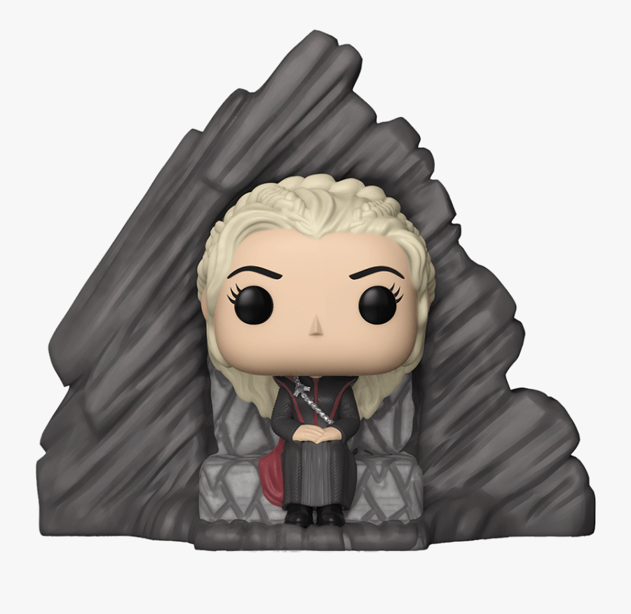 Daenerys On Dragonstone Throne Deluxe Pop Figure - Funko Pop Game Of Thrones Shop Daenerys, Transparent Clipart