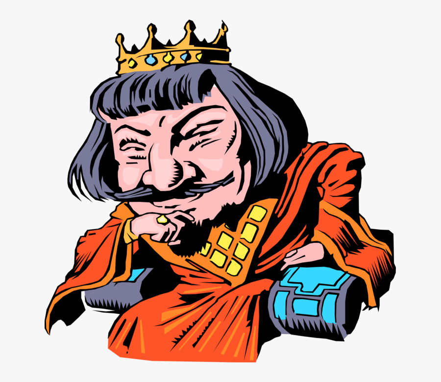 Vector Illustration Of Middle Ages Medieval King Arthur - Clipart Medieval King Png, Transparent Clipart