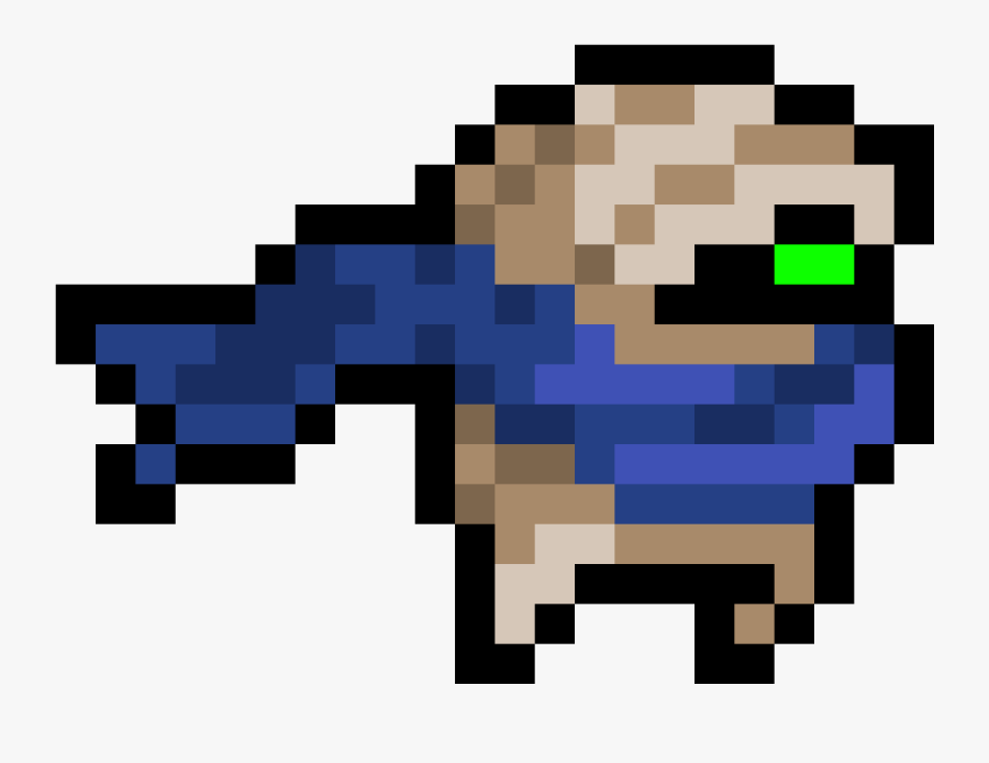 Nuclear Throne Rebel Sprite, Transparent Clipart