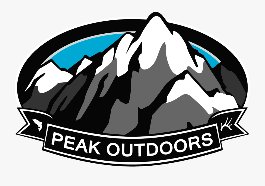 Peak Fishing Logo, Transparent Clipart