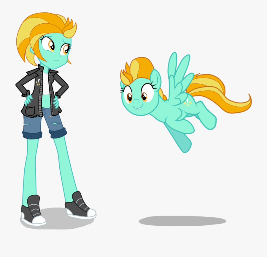 Alternate Universe Artist Marian Converse Equestria - My Little Pony Equestria Girls Lightning Dust, Transparent Clipart