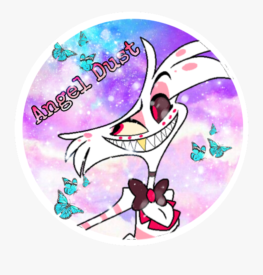 Angel Dust Profile Pic - Angel Dust Hazbin Hotel Profile, Transparent Clipart