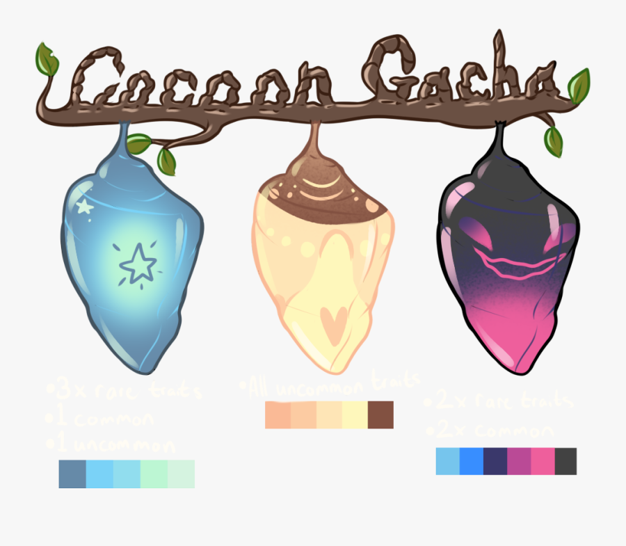 Dust Munnies Mystery Cocoons Set 1 Closed, Transparent Clipart