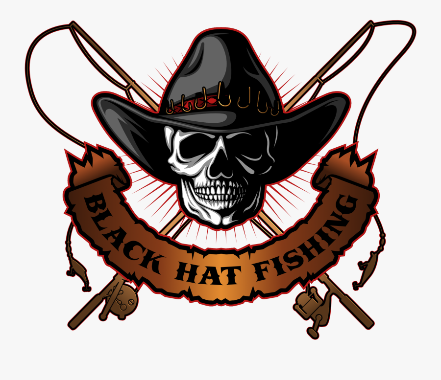 Black Hat Fishing - Barker Let The Drummer Get, Transparent Clipart