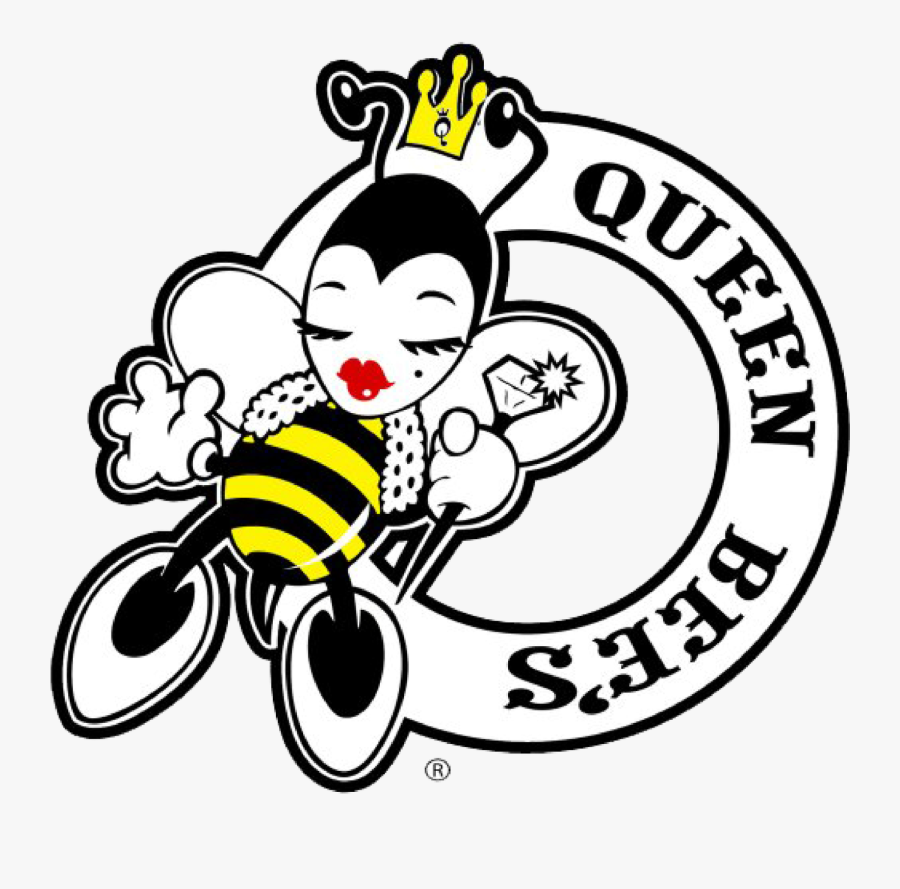 Queen Bees Logo-01 - Icelandic Phallological Museum Logo, Transparent Clipart