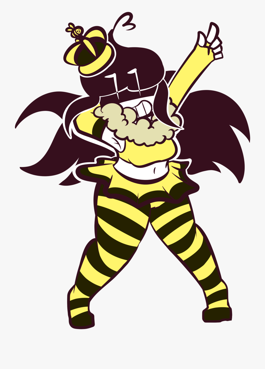 Queen Bee Jay - Bee Swarm Simulator Fan Art, Transparent Clipart