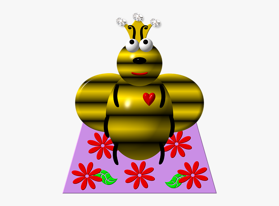 Bee, Transparent Clipart