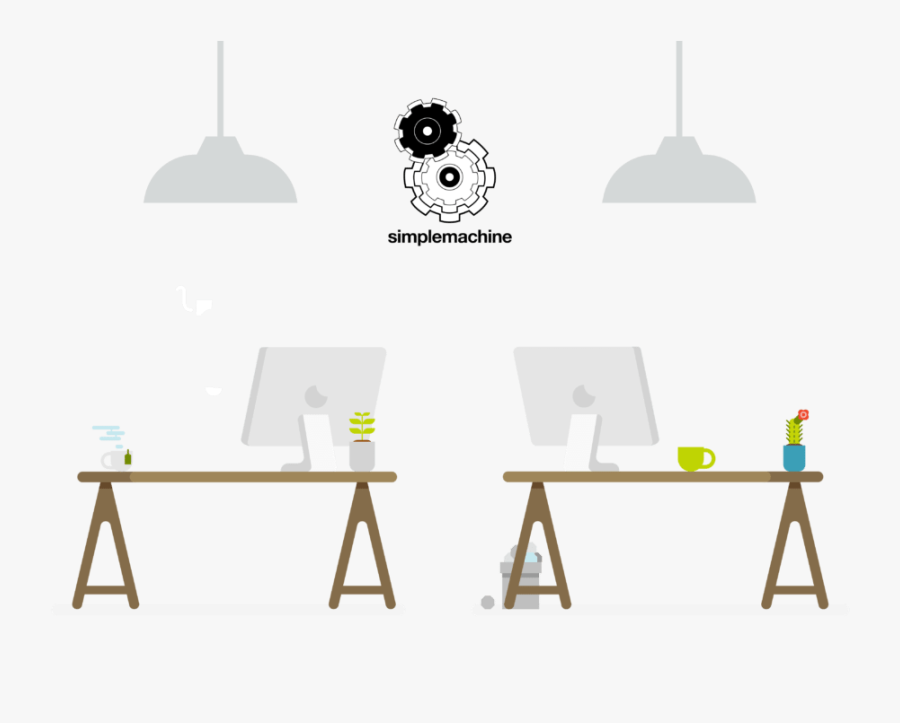 B2b Digital Marketing - Man And Woman Developer, Transparent Clipart