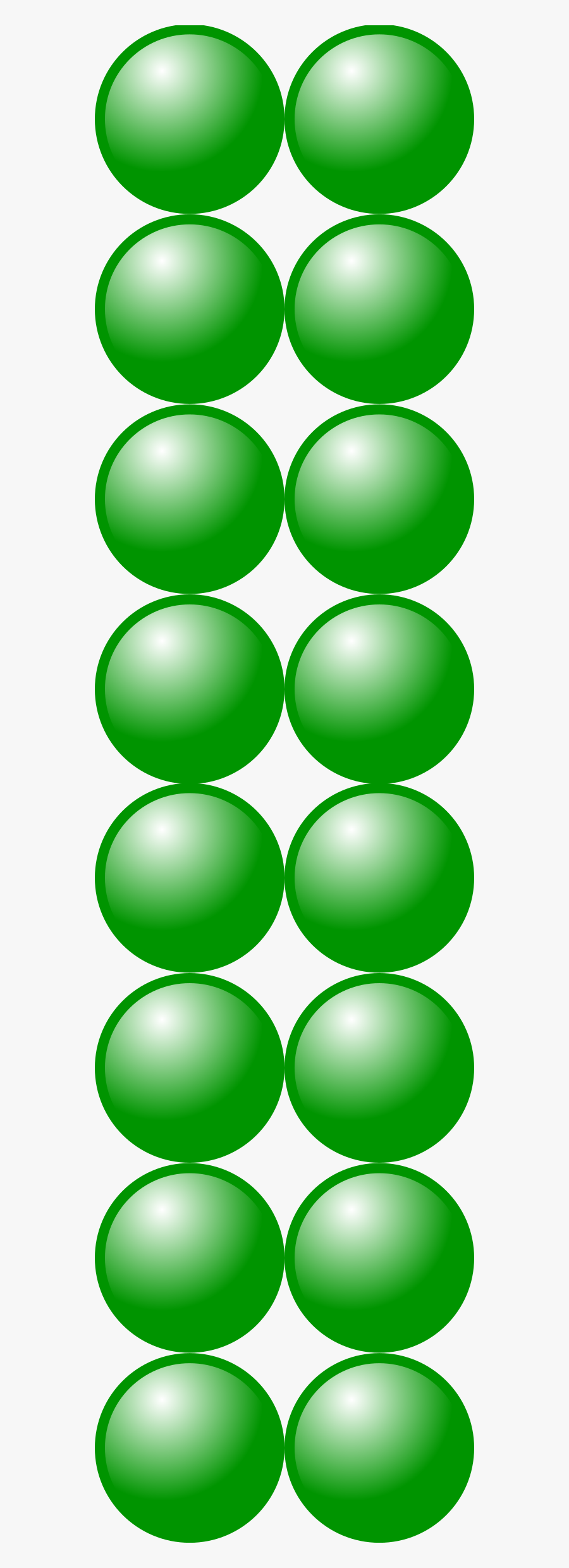 Beads Quantitative Picture For Multiplication Clip, Transparent Clipart