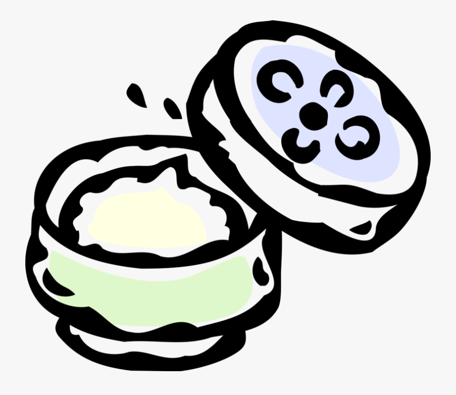 Vector Illustration Of Face Cream Lotion, Transparent Clipart