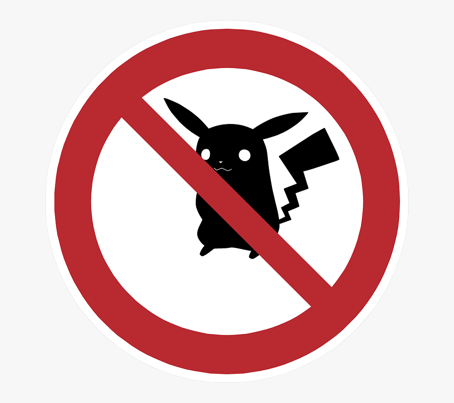 Pokemon Go, Pokemon, Play, Pokeball, Location, Pikachu - Silhouette Pikachu, Transparent Clipart