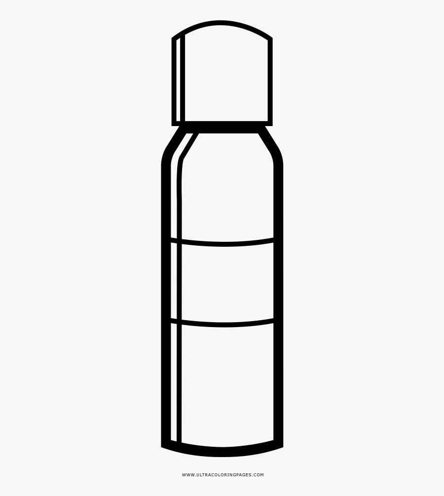 Body Lotion Coloring Page - Locion Para El Cuerpo Para Colorear, Transparent Clipart