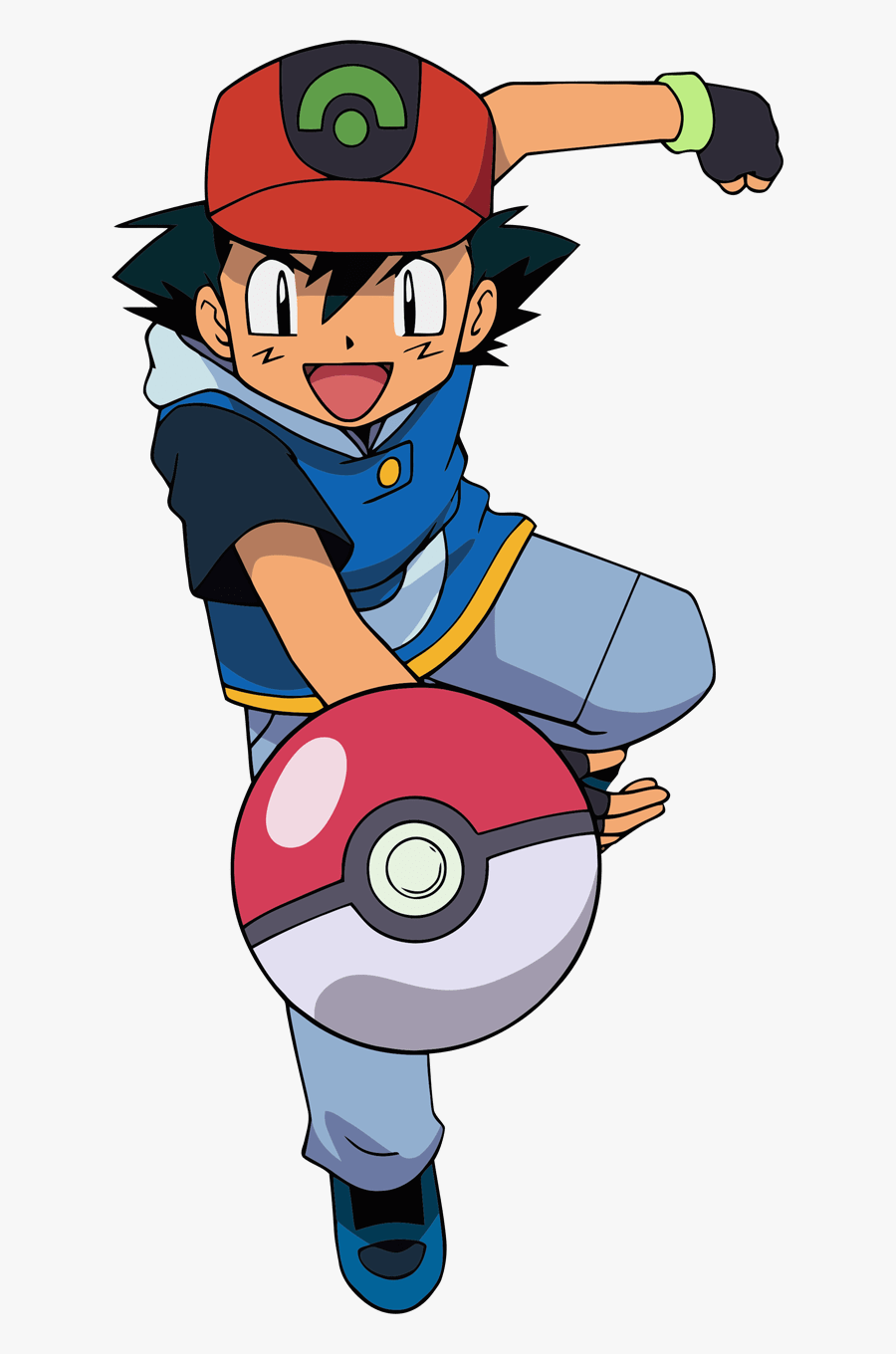 Ash Ketchum, Transparent Clipart