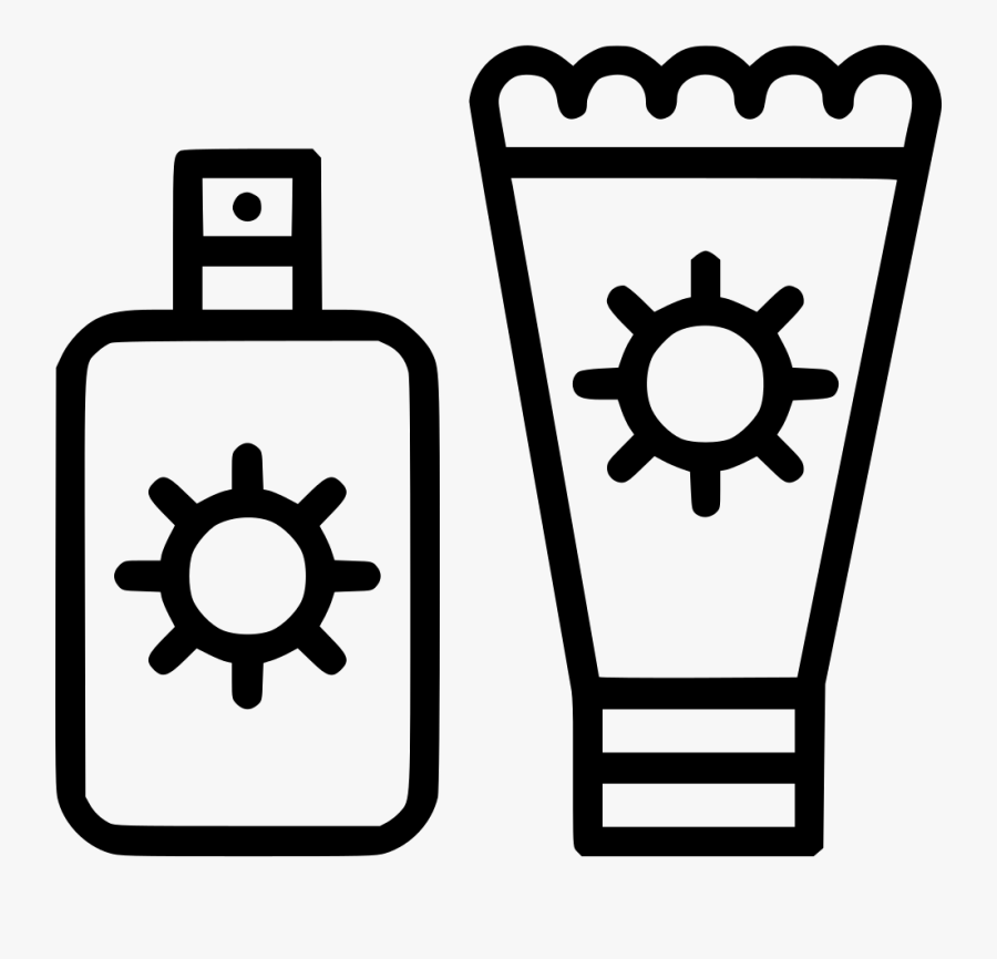 Sun Lotion - Sun Lotion Icon Transparent, Transparent Clipart
